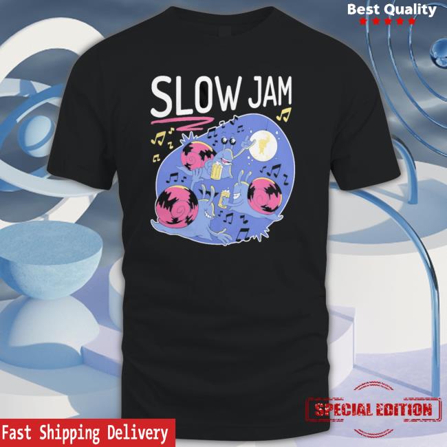 Snail Slow Jam Dj Music Lover Record shirt