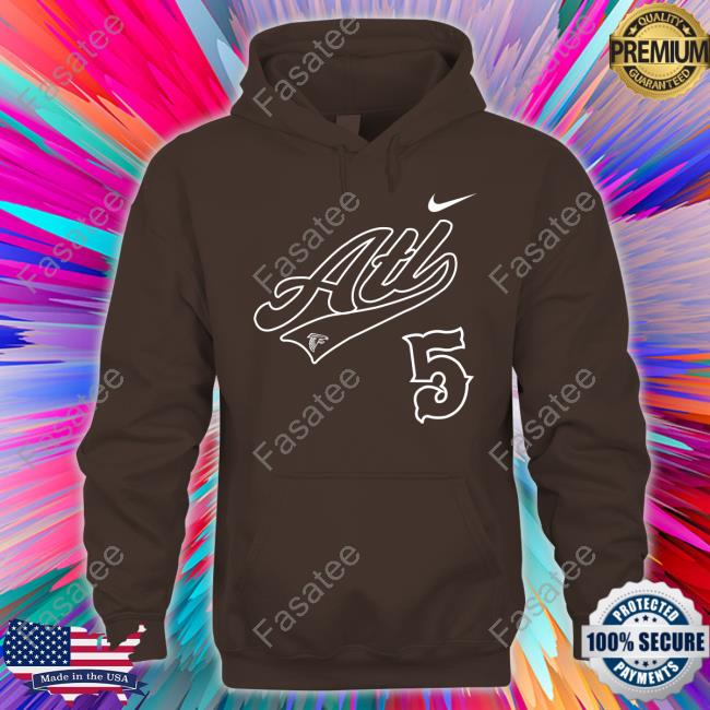 Drake London Wearing Atlanta Falcons Alt 5 Long Sleeve Tee Shirt