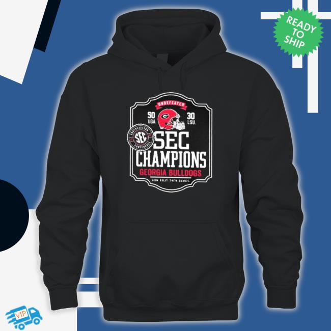 Georgia Bulldogs Vs Lsu Tigers 50-30 Undefeated Sec Champions Crewneck Sweatshirt
