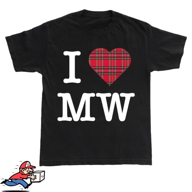Misterwives Merch Shop I Love Mw Black Classic Shirt