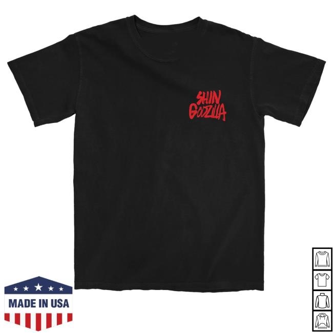 Godzilla Merch Shop Store Shin Godzilla Doomed Shirt