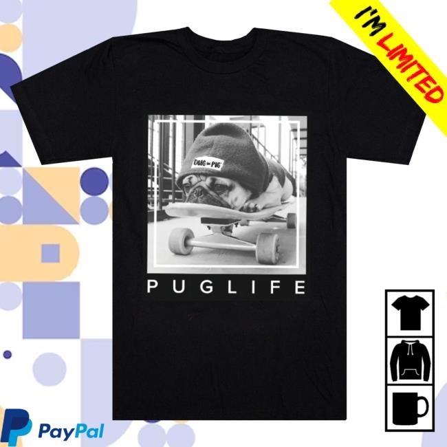 Trending Doug The Pug Store Merch Classic Puglife Tee Shirt