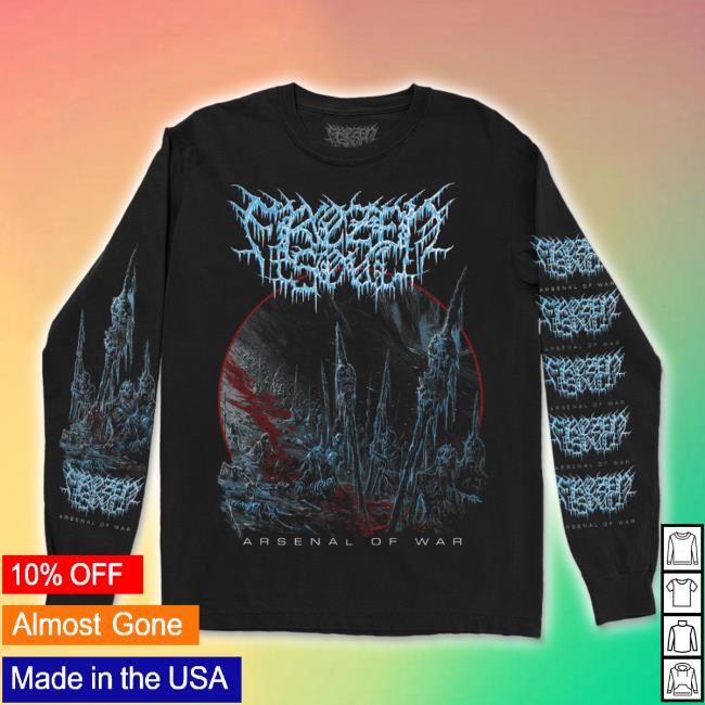 Official Frozensoultx Merch Store Arsenal Of War Hoodie (Black) Frozensoultx Shop