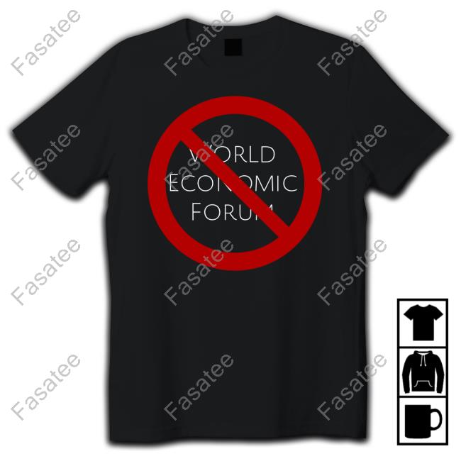Liz Churchill No To World Economic Forum Tee