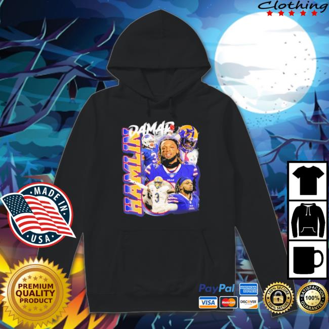 Love For 3 Damar Hamlin Bootleg Sweater Love For 3 Damar Hamlin Bootleg Crewneck Sweatshirt