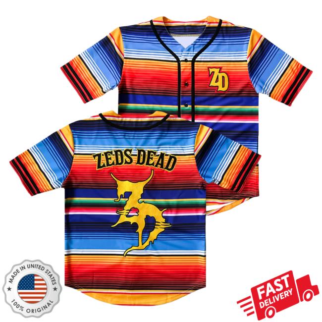 Official Zeds Dead Merch Zeds Dead - Slow Ride - Baseball Jersey T-Shirts ZedsDead