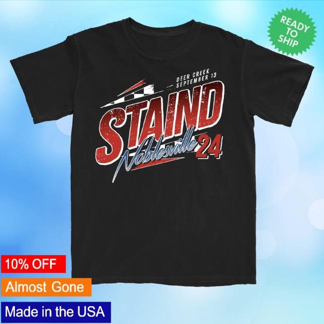 Official Staind Merch Noblesville Tour T-Shirt