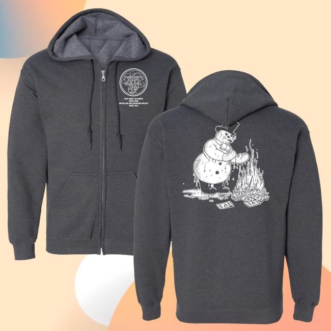 Official Tmbg Shop Merch Snowman Road Crew Sweatshirt