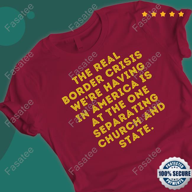John Pavlovitz The Real Border Crisis We're Having In America Is At The One Separating Church And State Hoodie