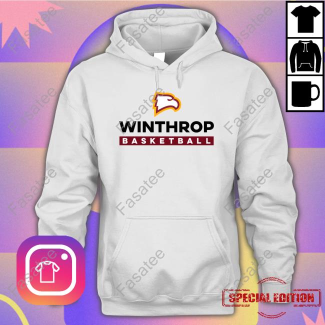 Mark Prosser Wearing Winthrop Basketball Shirt