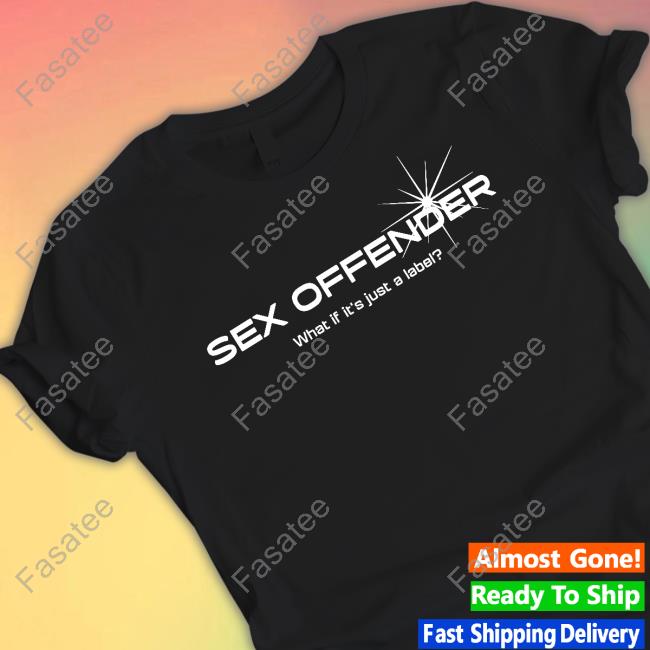 Jetneptune Sex Offender What If It's Just A Label Hoodie