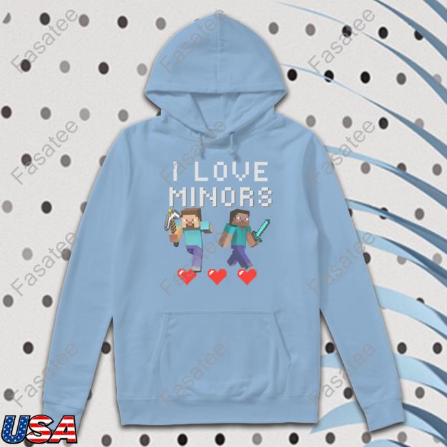 Thejollycompany I Love Minors T Shirt