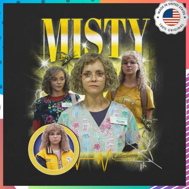 Paramount Shop Merch Yellowjackets Misty Heartthrob T Shirt Paramount Shop Merch Yellowjackets Misty Heartthrob Long Sleeve Shirt