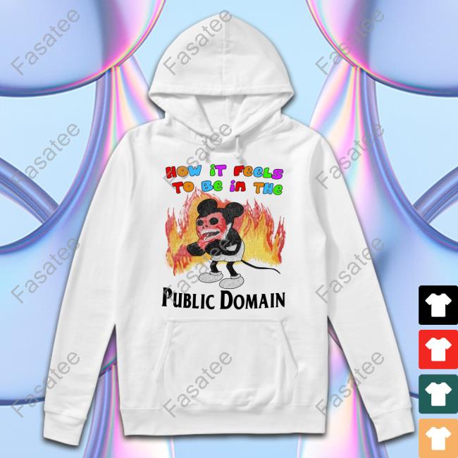 Jmcgg How It Feels To Be In The Public Domain Tee Shirt
