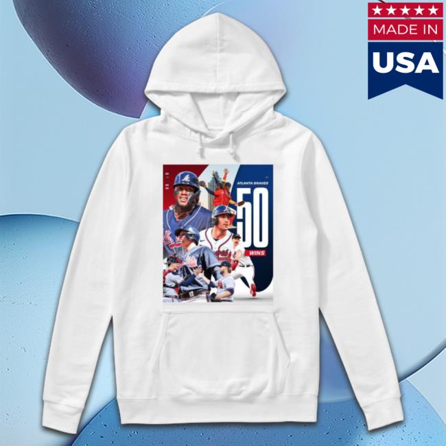 Official Atlanta Braves 50 Wins shirt