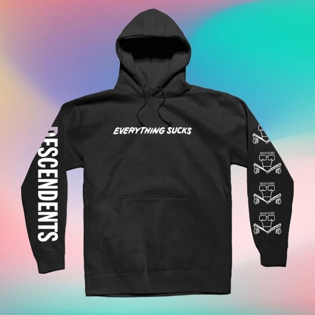 Descendents Merch Store Shop Everything Sucks Pullover Tee Shirt