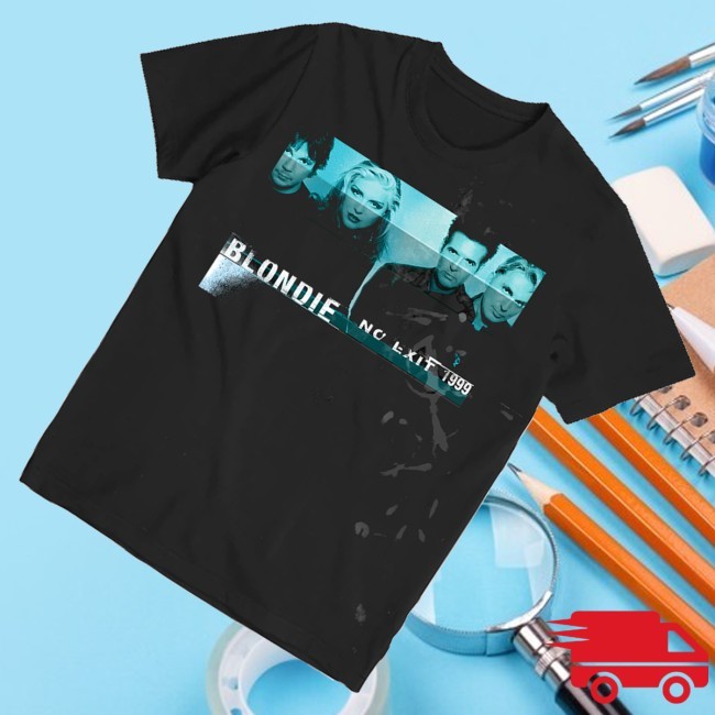 Blondie Merch Store No Exit Collection Album Cover Long Sleeve Shirt