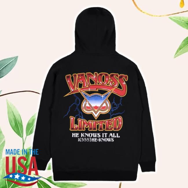 Original Vanoss Ask Vanoss Sweater (Black) Vanoss 3Blackdot Shop