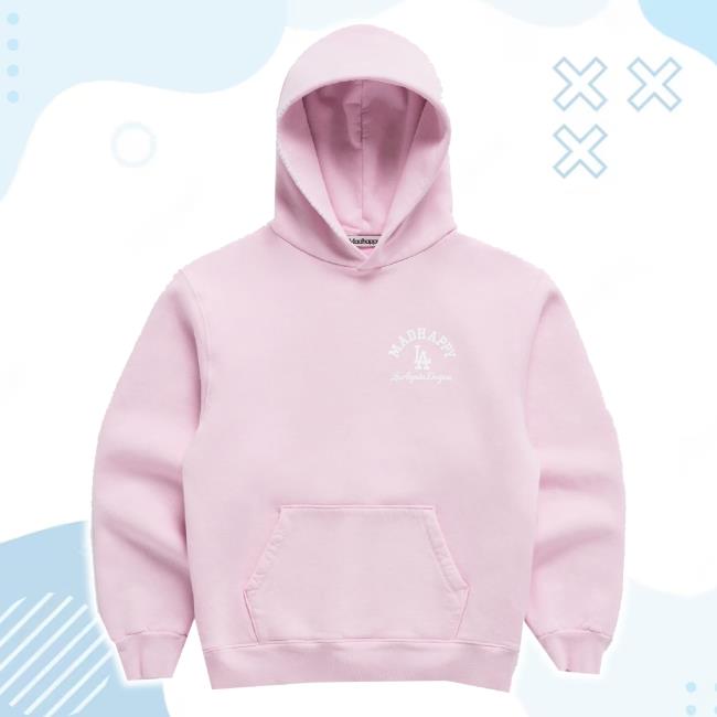 Official Dodgers Fleece Pink Tee Shirt Madhappy Shop
