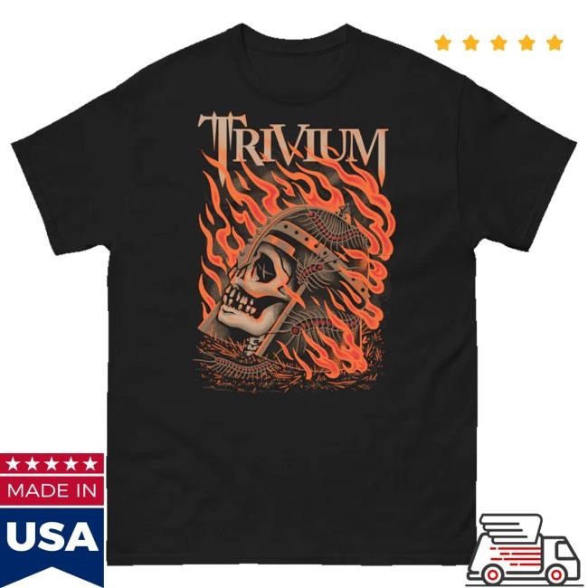 Official Maniacs Online Merch Flaming Skull Sweatshirt