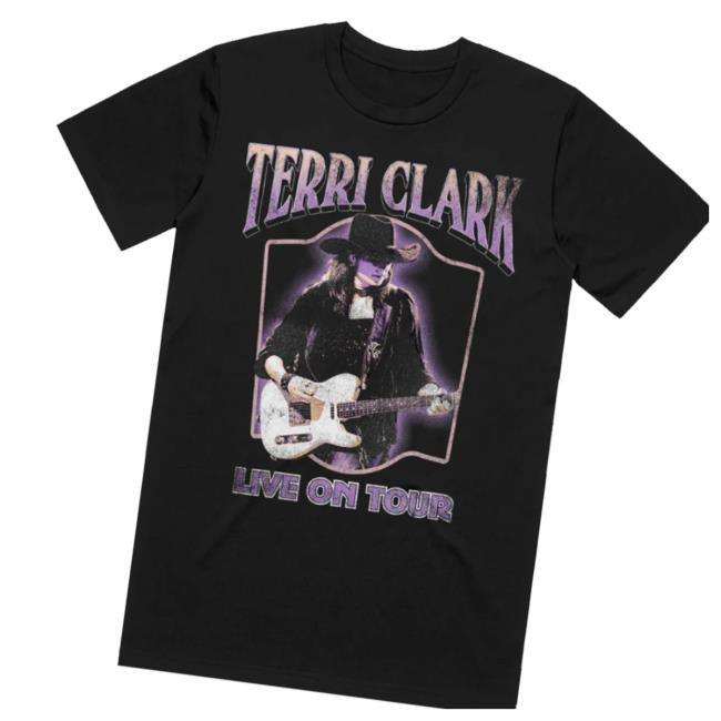 Terri Clark Music Merch Shop Live On Tour Shirt