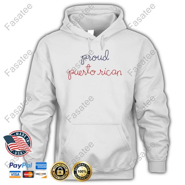 Sunnyhostin Wearing Proud Puerto Rican Shirt