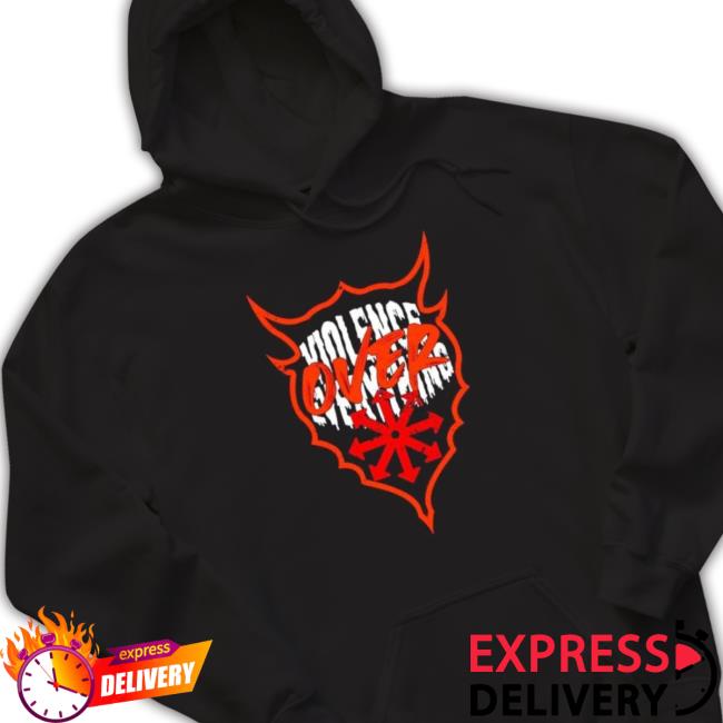Wesley Crane Chaos Violentce Everything Hooded Sweatshirt