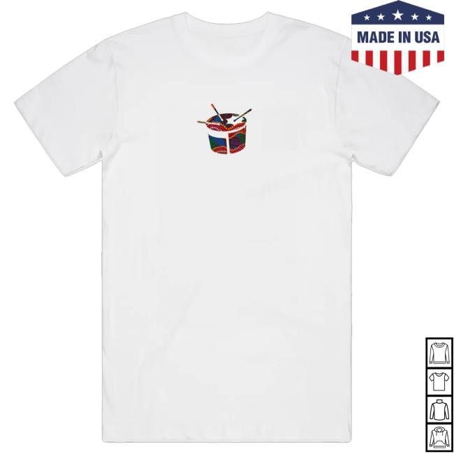 Triple J New Indigenous Triple J Drum Tee (White) Crewneck Sweatshirt