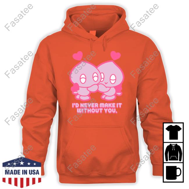 Mamono World I'd Never Make It Without You T-Shirt I'd Never Make It Without You T Shirt