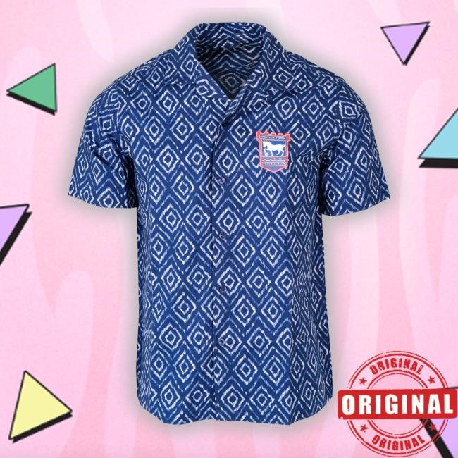 Itfc Merch Navy/White Aztec Tee