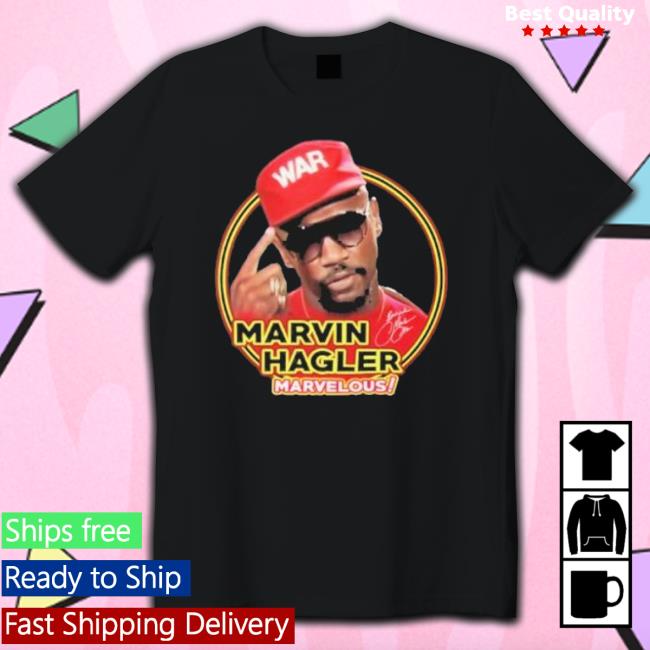 The Diamond Wearing Marvin Hagler Marvelous Shirts
