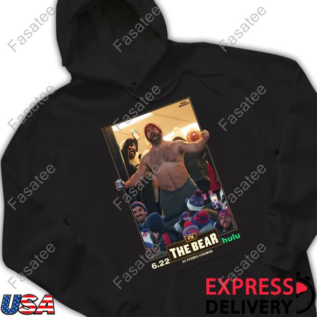 Jason Kelce Fx The Bear All Eposodes Streaming 6.22 Hulu Shirt