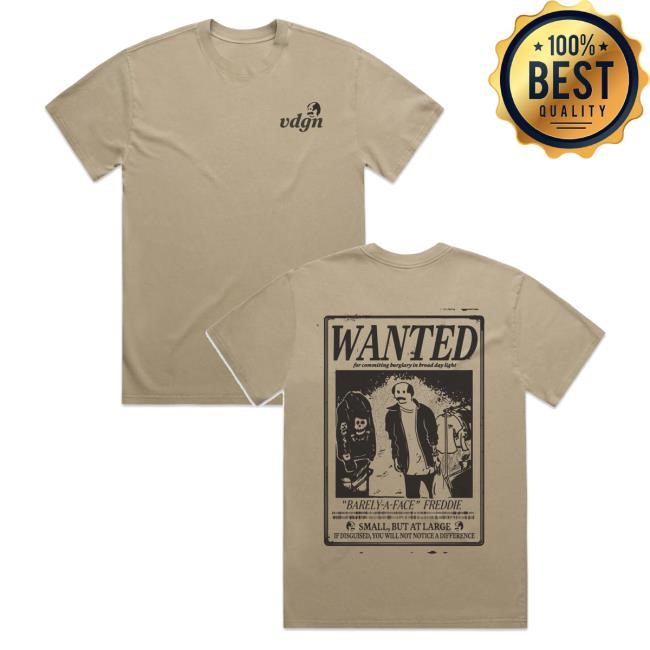 Vardagen Merch Vdgn Wanted Poster Heavyweight New Shirt