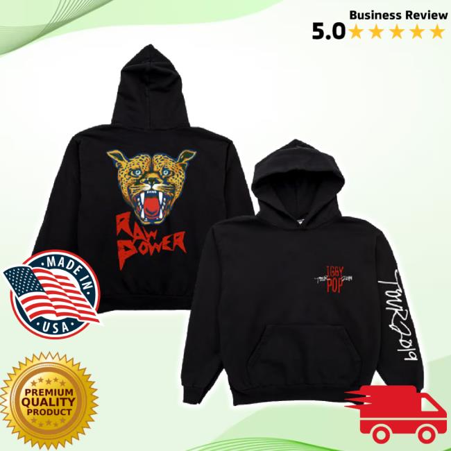 Official Iggy Pop 2019 Tour Raw Power Sweaters Iggy And The Stooges Shop