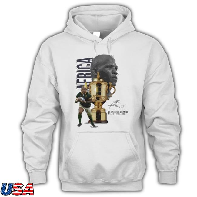 Trending South Africa Rugby Bongi Mbonambi Signed South Africa Rugby World Cup 2023 Champions Shirt