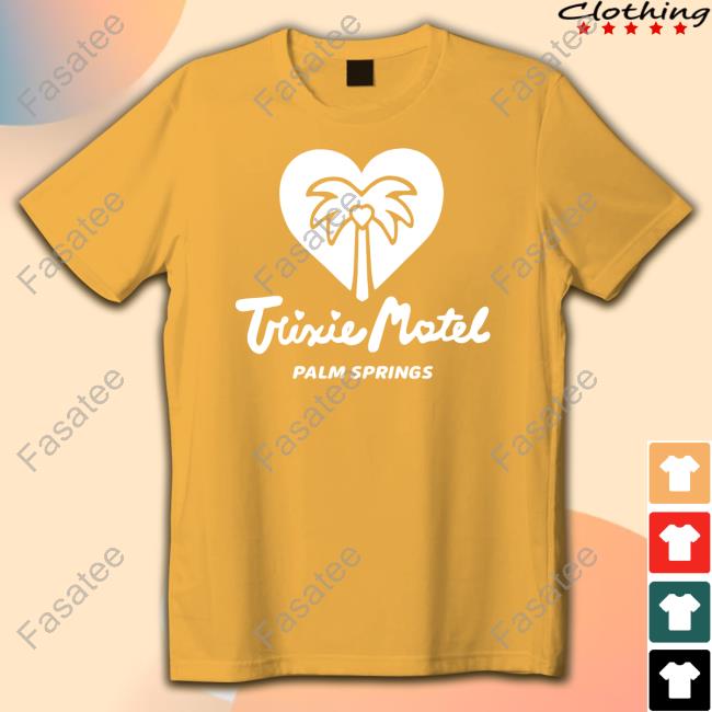 Trixiemotel Shop Pink Logo Shirt