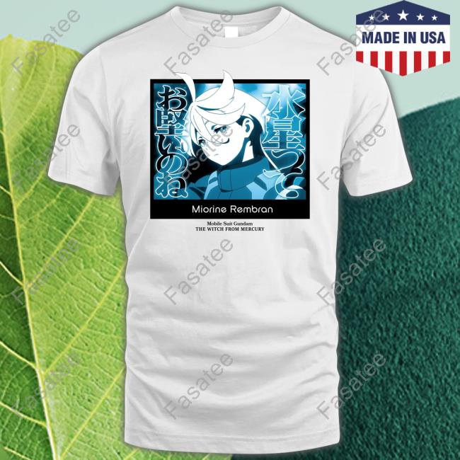 Miorine Renburan Mobile Suit Gundam The Witch From Mercury Miorine Hoodied Sweatshirt
