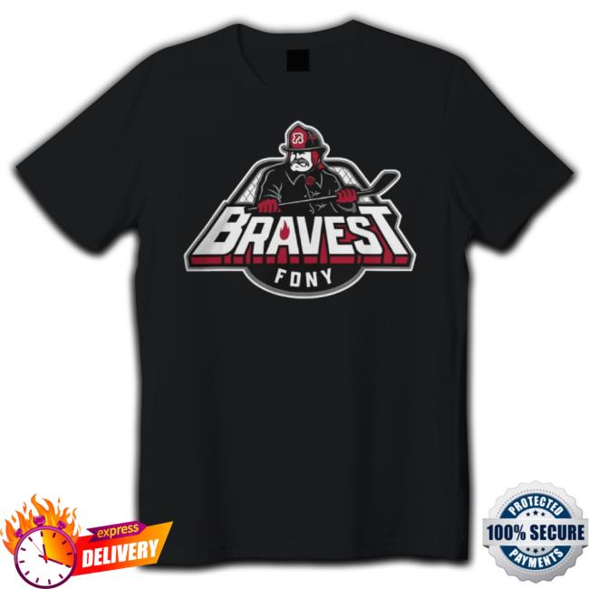 Barstool Sports Store Heroes Hockey Bravest Fdny Shirt