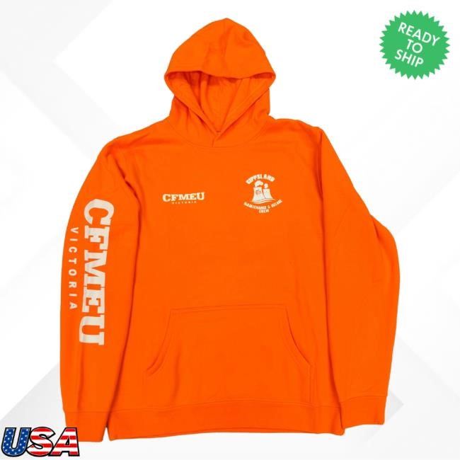 Cfmeu Victoria Gippsland Maintenance & Outage Crew Hooded Sweatshirt