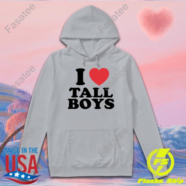 I Love Tall Boys Baby Crewneck Sweatshirt Moximimi
