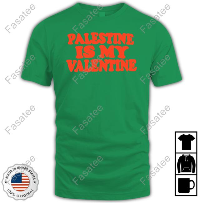 Jamal Mohamad Palestine Is My Valentine Tank Top