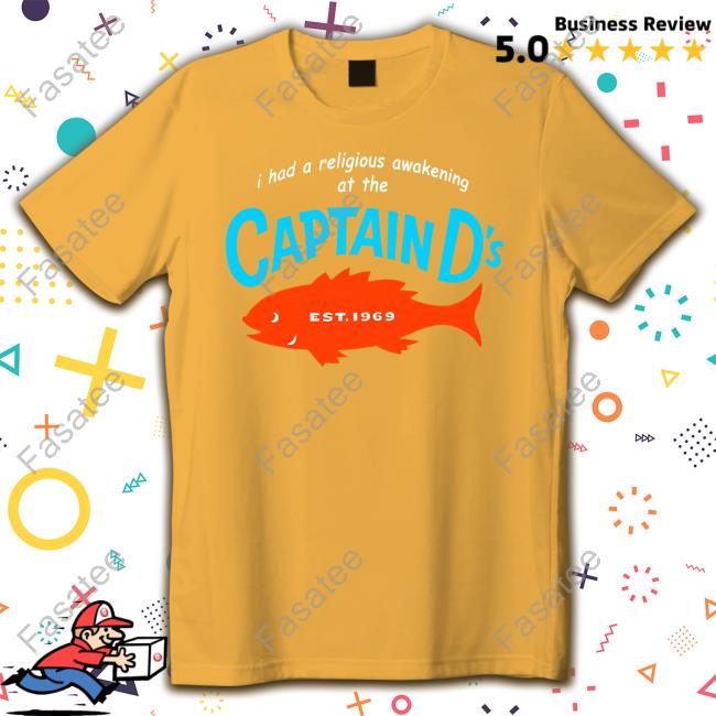 Quinton Reviews I Had A Religious Awakening At The Captain D's Est 1969 Hoodie Sweatshirt