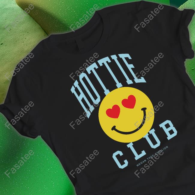 Hottie Club Hoodied Sweatshirt Megan Thee Stallion Merch