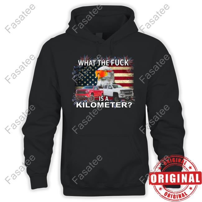 United States Wtf Is A Kilometer Eagle Hoodie