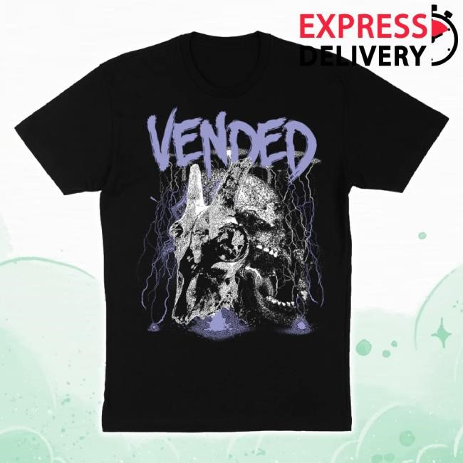 Original Official Vended Shop Merch Store Vended "Skull Chaos" Fall Tour 2023 Classic Shirt