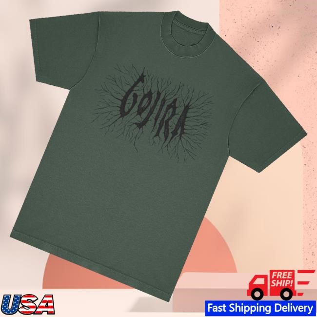 Official Gojira Merch Branches Logo Sweatshirt
