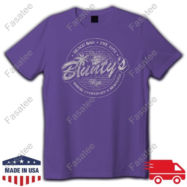 James Blunt Store Bluntys Beach Bar T Shirt
