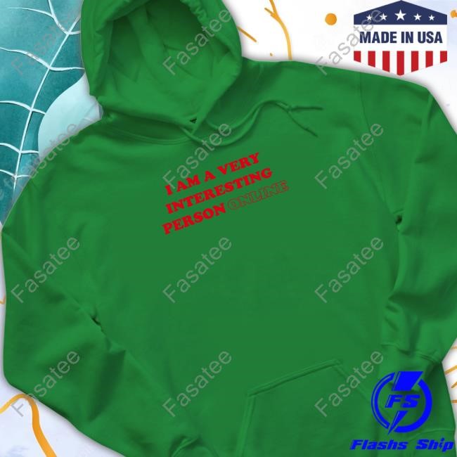 Sarah Simons I Am A Very Interesting Person Online Long Sleeve