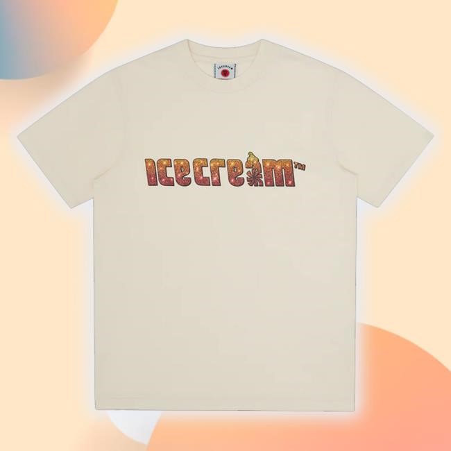 Original Trending Ice Cream Soft Serve Sparkle T-Shirt Ice Cream Store Merch Tee