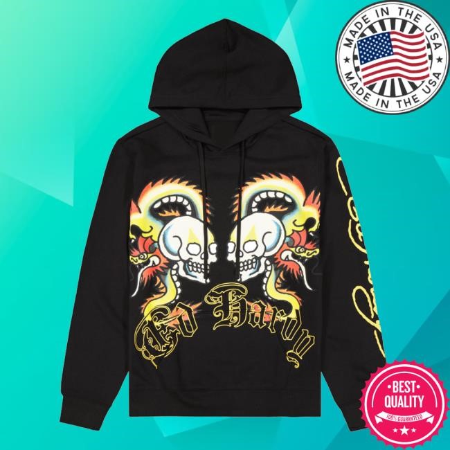 Ed Hardy Dragon Skull Tee Shirt